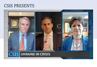 Shaheen-Portman Reaffirm U.S. Bipartisan Support for Ukraine in CSIS Discussion